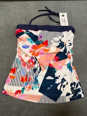 Hapari NautaBloom Tankini Top M NWT